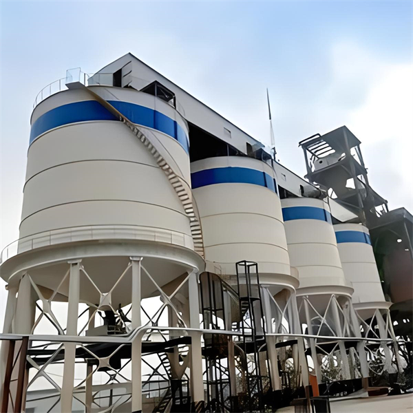 西安鋼板倉儲存骨料物料的優勢與應用